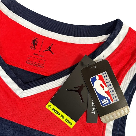 Jordan Washington Wizards Swingman Jersey The District of Columbia #21 Size L - Picture 6 of 8